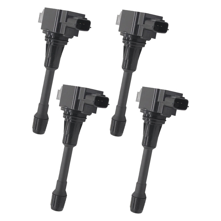 4x Ignition Coils Suitable for Nissan X-Trail Dualis Altima Navara 22448ED000-1