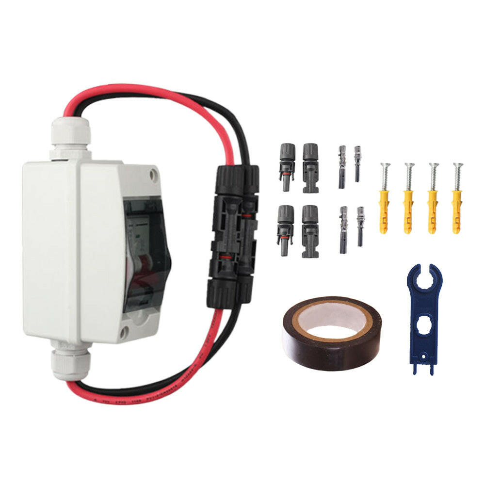 PV Isolator Switch DC 500V 32A IP65 Disconnect Circuit Breaker Suitable For Solar Panels-1