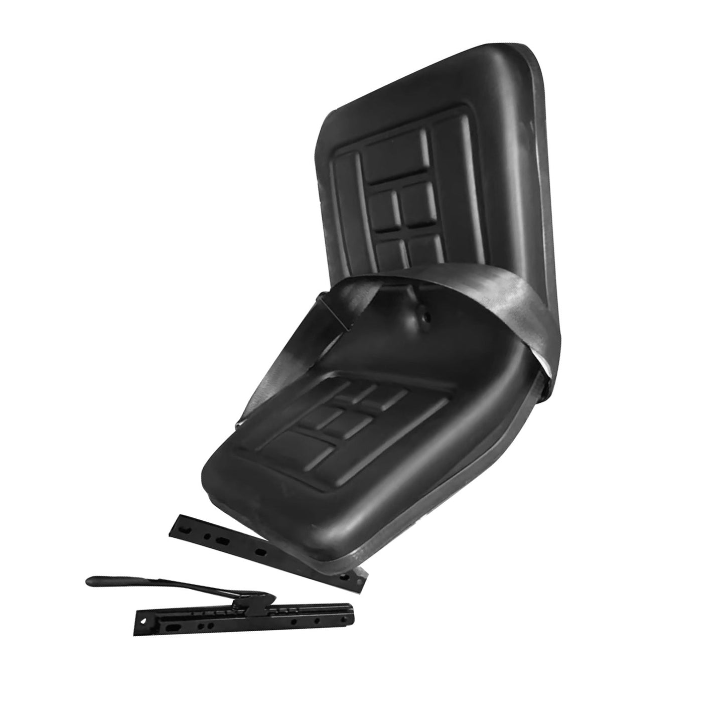 Adjustable Universal Tractor Seat / Forklift / Excavator / Truck PU Chair Backrest-3