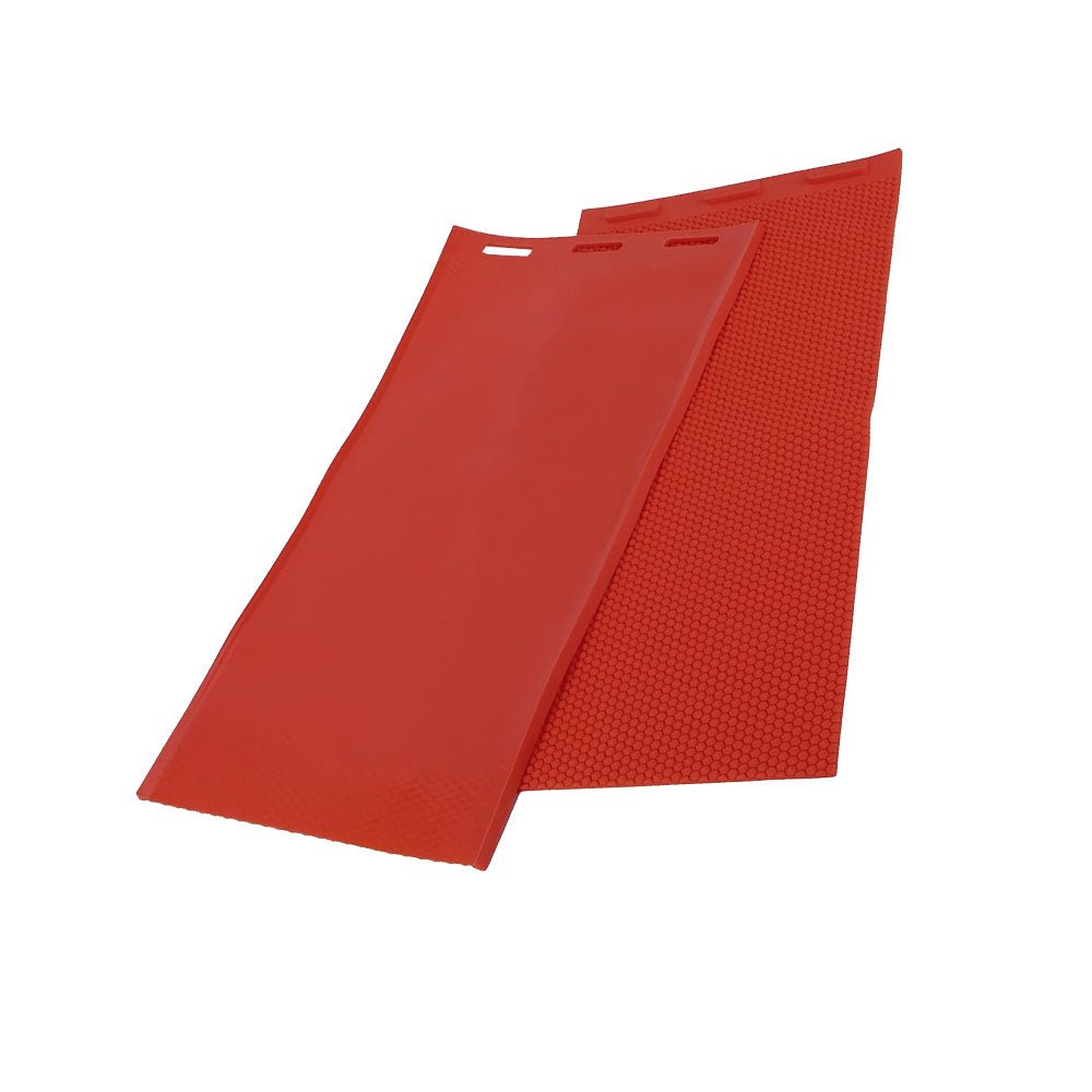 Beekeeping Soft Red Beeswax Sheet Mold Suitable For DIY Honeycomb Making With Silicone Press Tool - Frazy's Auto Parts