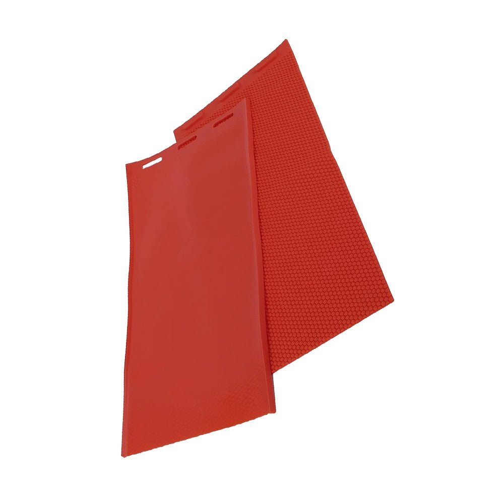 Beekeeping Soft Red Beeswax Sheet Mold Suitable For DIY Honeycomb Making With Silicone Press Tool - Frazy's Auto Parts