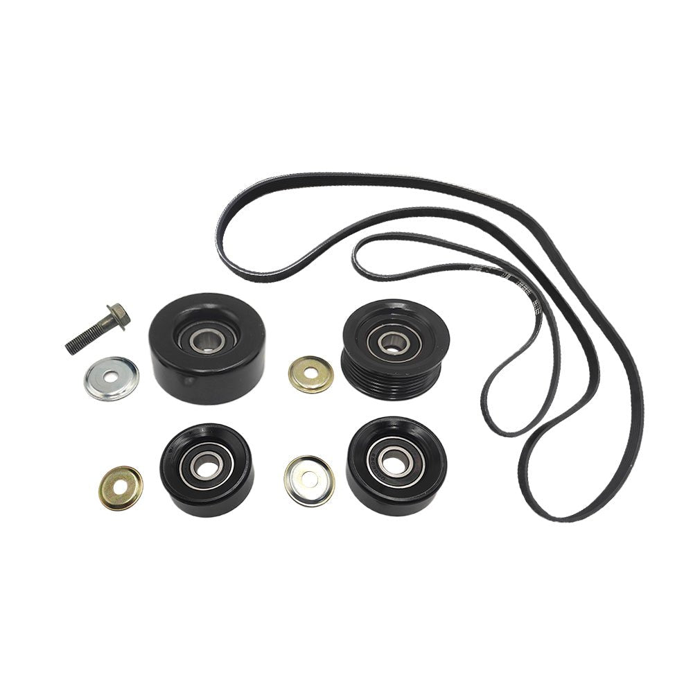 Belt Idler & Pulley Kit Suitable For Holden Commodore VT VX VU VY VZ V8 LS1 LS2 GEN3 5.7 6.0L - Frazy's Auto Parts