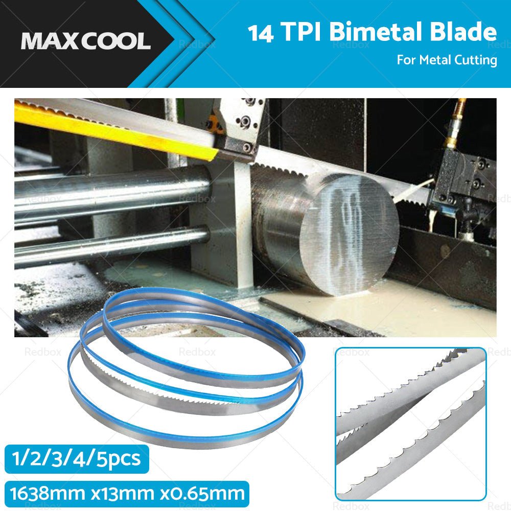 BI METAL BIMETAL BAND SAW BANDSAW BLADE 1638mm x13mm x 14 TPI FOR METAL CUTTING - Frazy's Auto Parts