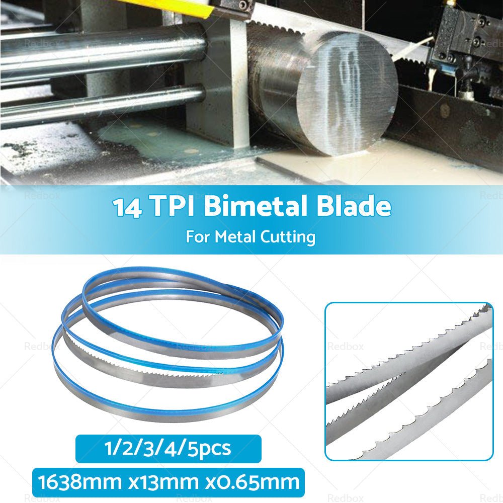 BI METAL BIMETAL BAND SAW BANDSAW BLADE 1638mm x13mm x 14 TPI FOR METAL CUTTING - Frazy's Auto Parts