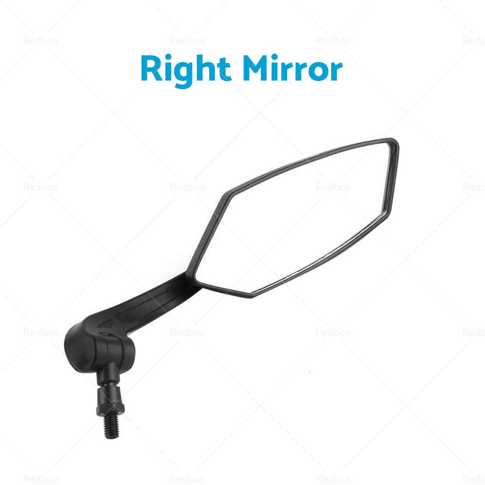 Bicycle Handlebar Rearview Mirrors Rectangle Back Mirror Suitable For Bike & Cycle - Frazy's Auto Parts