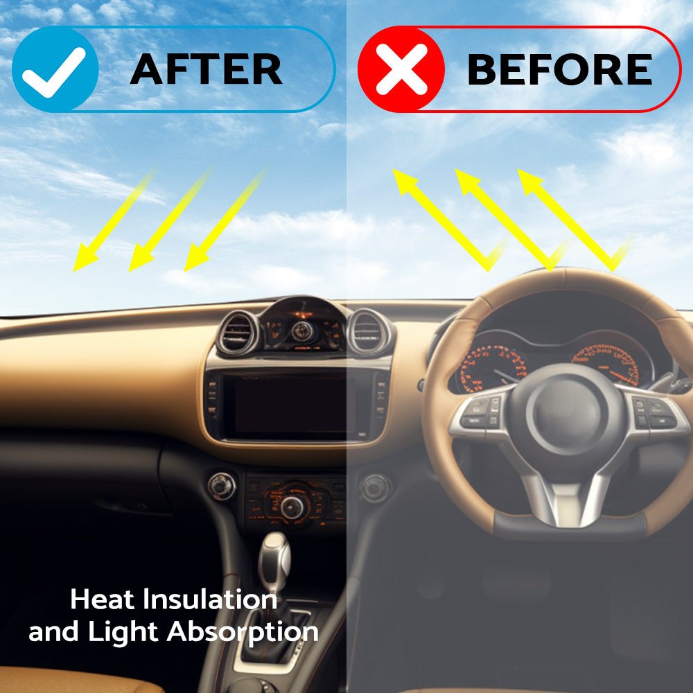 Black Non - Slip Dash Mat Dashboard Cover Suitable For Nissan Juke F15 2011 - 2019 - Frazy's Auto Parts