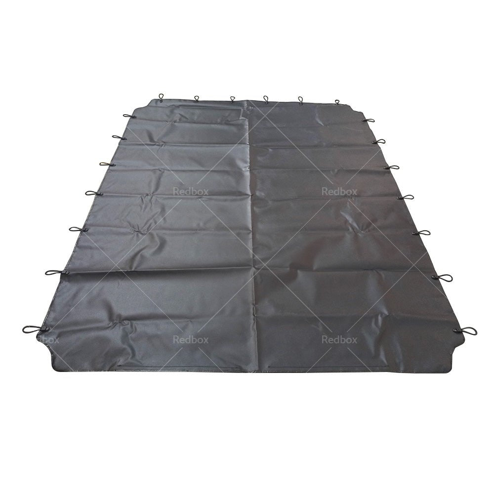 Black Tonneau Cover Tarp for Ford Falcon Ute AU BA BF 1999 - 2008 UV - protection - Frazy's Auto Parts
