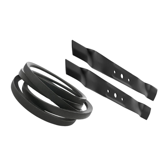 Blade & Belt Set Suitable for John Deere Mower GX20072 GY20570 GX20249 42in - Frazy's Auto Parts