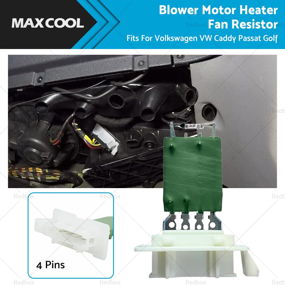 Blower Motor Heater Fan Resistor Fits For Volkswagen VW Caddy Passat Golf - Frazy's Auto Parts