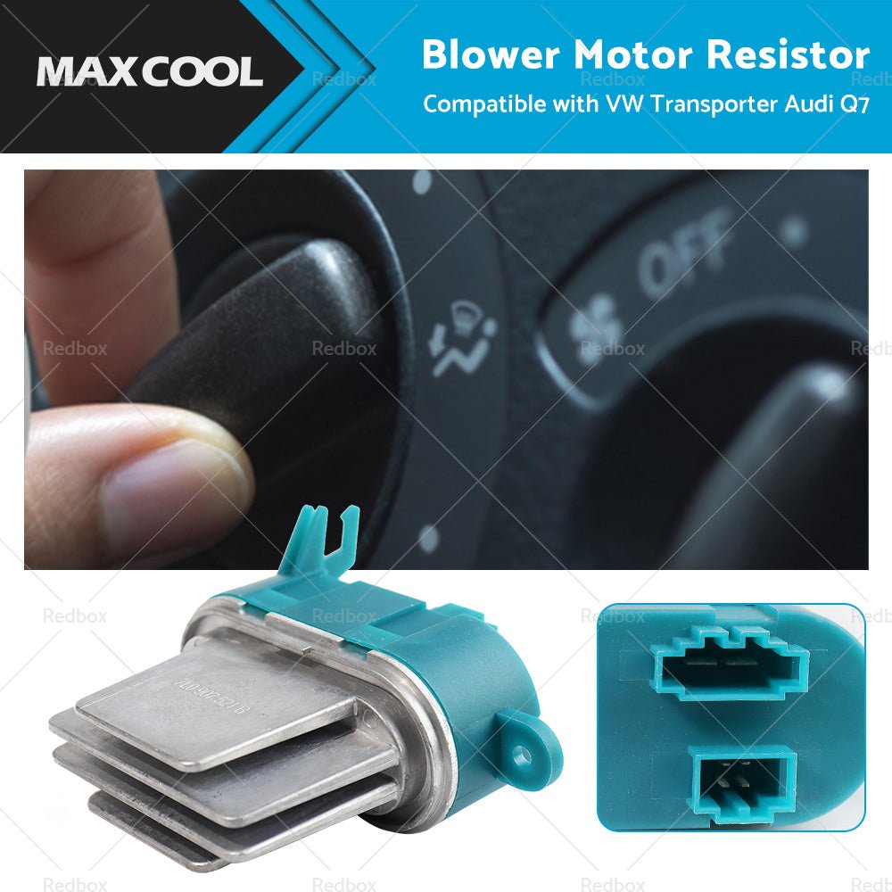 Blower Motor Resistor Suitable for VW Transporter Touareg Porsche Audi Seat - Frazy's Auto Parts