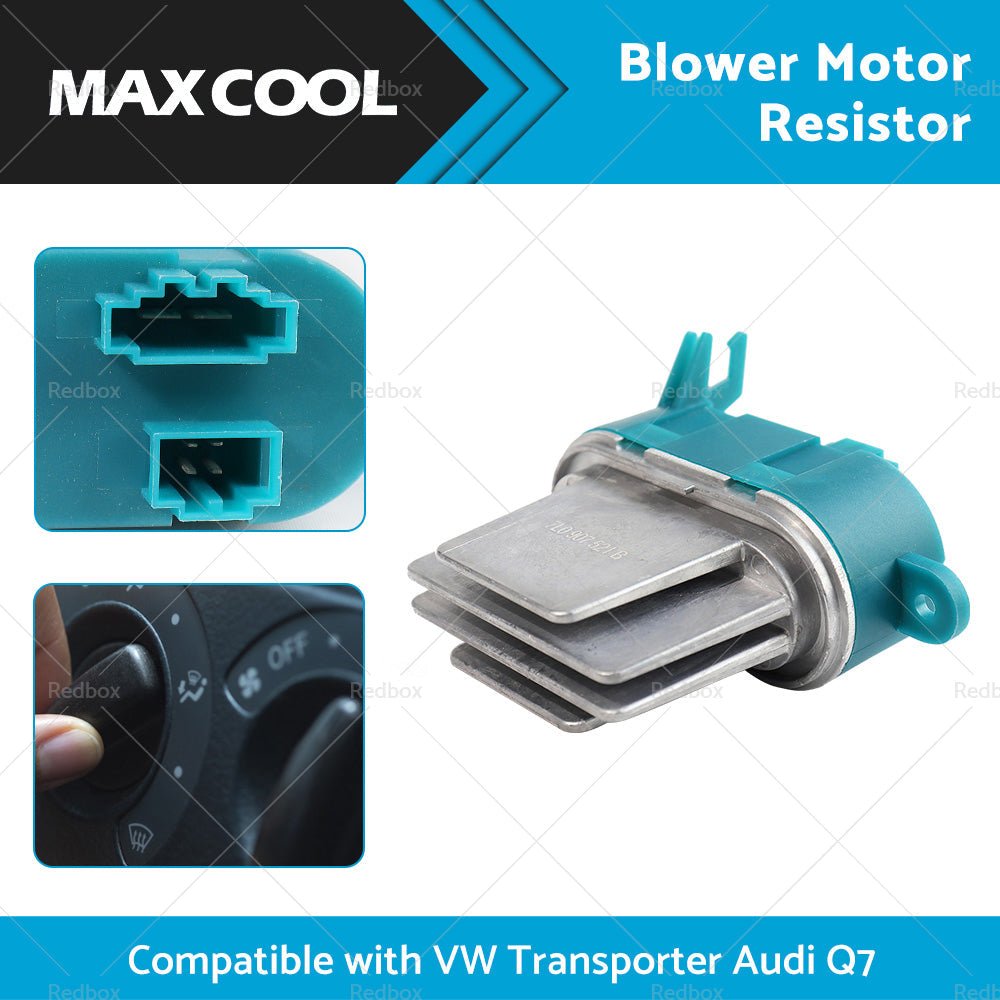 Blower Motor Resistor Suitable for VW Transporter Touareg Porsche Audi Seat - Frazy's Auto Parts