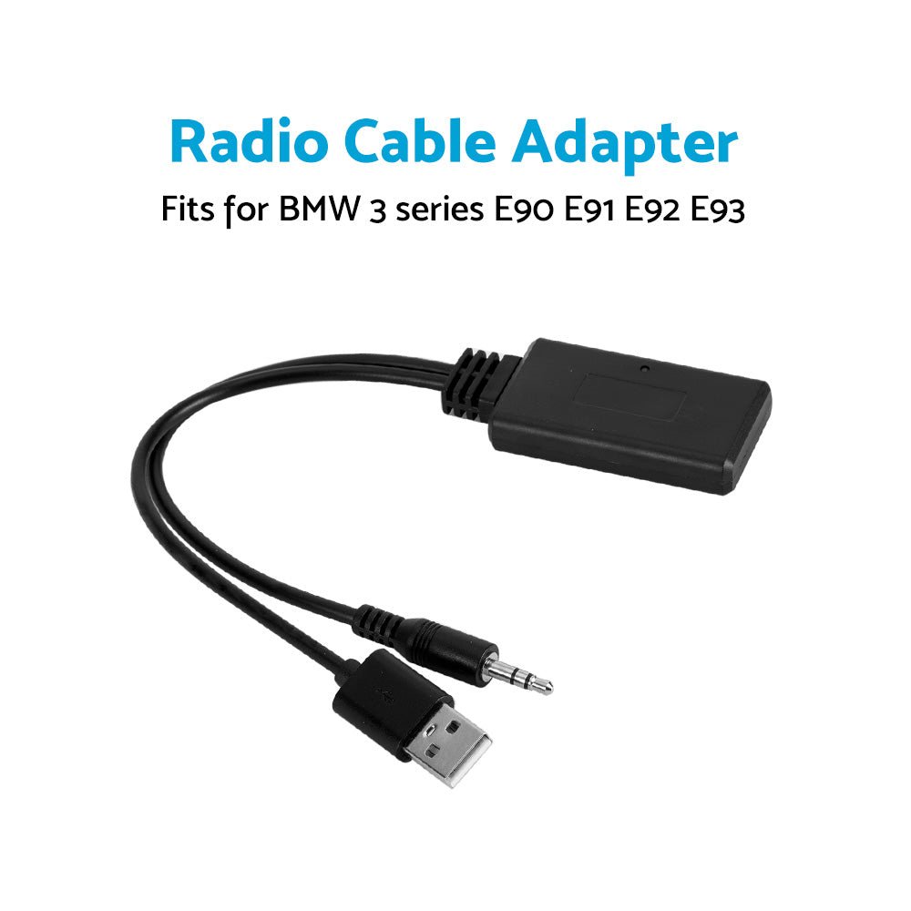 Bluetooth AUX Cable Adapter Suitable For BMW E90 / E91 / E92 2005 - 2013 - Frazy's Auto Parts