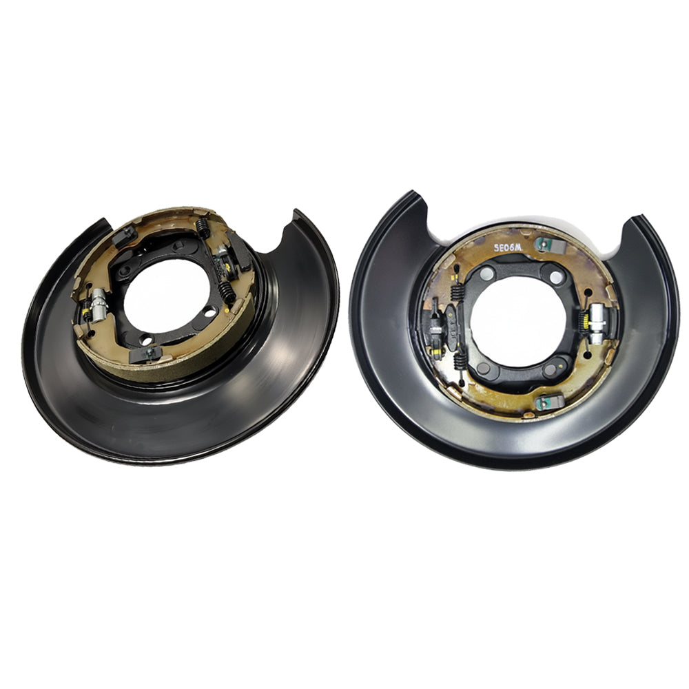 2x Rear Brake Dust Shield Suitable For Hyundai Santa FE 10-12 Kia Sorento 11-13-0