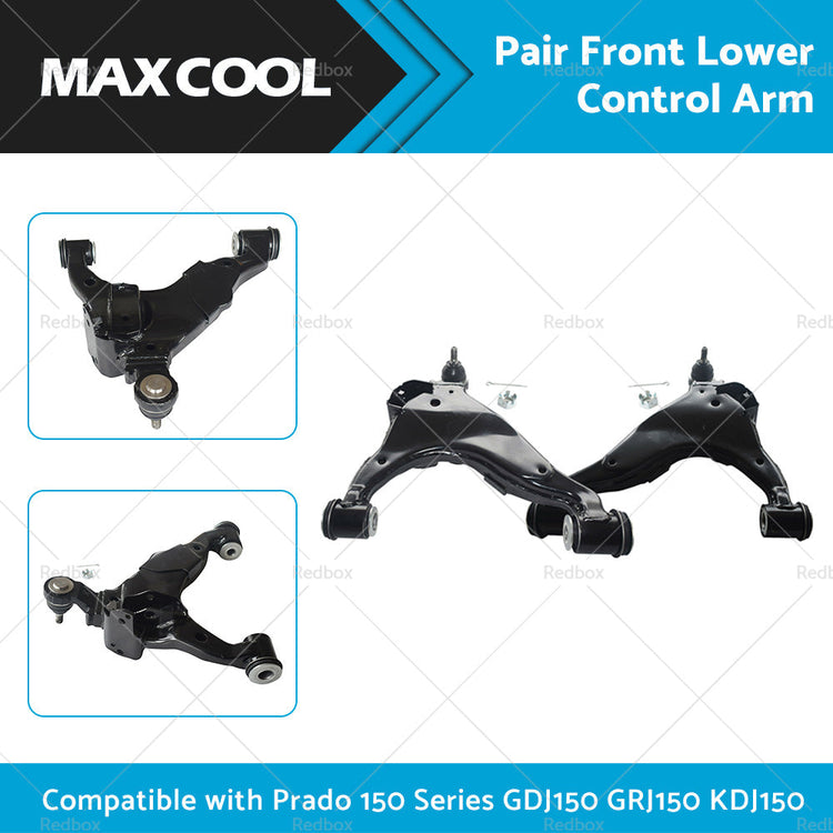 Pair Front Lower Control Arm Suitable For Prado 150 Series GDJ GRJ KDJ 2010-ON-0