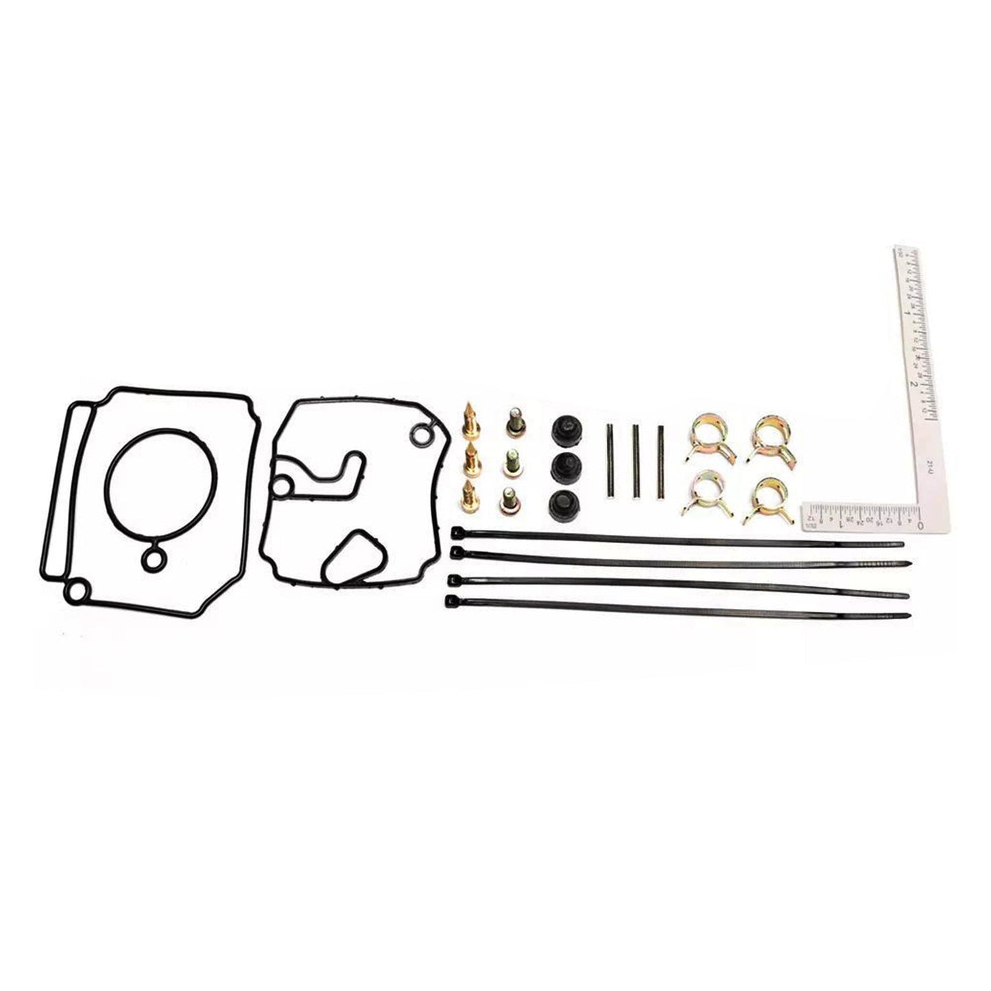 3x Carburetor Rebuild Kit Suitable For Yamaha 2-Stroke 40HP / 50HP Outboard Motor-1
