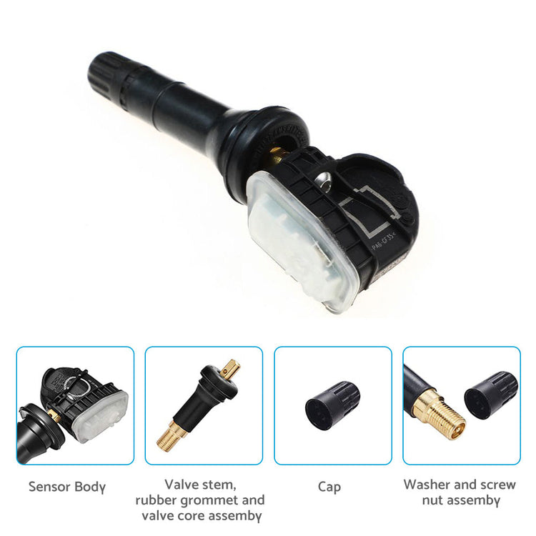 4x Tire Pressure Sensor Suitable For Ford Ranger Focus Fiesta Ecosport EV6T-1A180-DC-2
