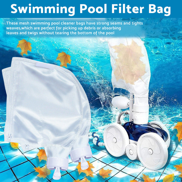 2x Suction Machine Kit Suitable For Polaris 280 / 480 Pool Cleaner With Zipper Bag-0