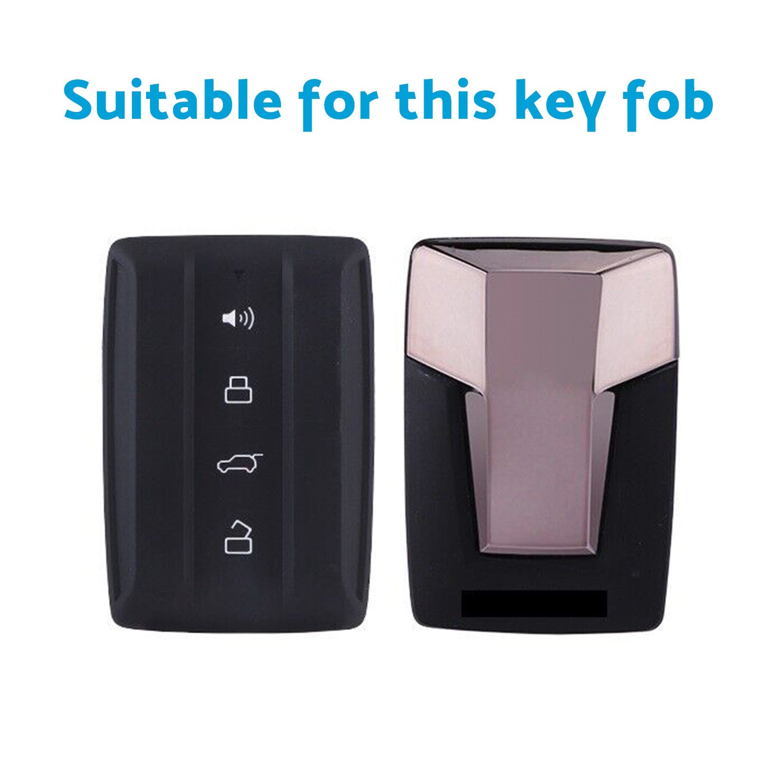 PC Leather Car Remote Key Fob Cover Suitable For Great Wall GWM Wey Tank 300-3