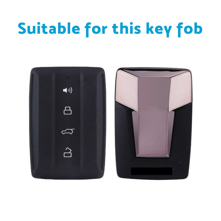 PC Leather Car Remote Key Fob Cover Suitable For Great Wall GWM Wey Tank 300-3