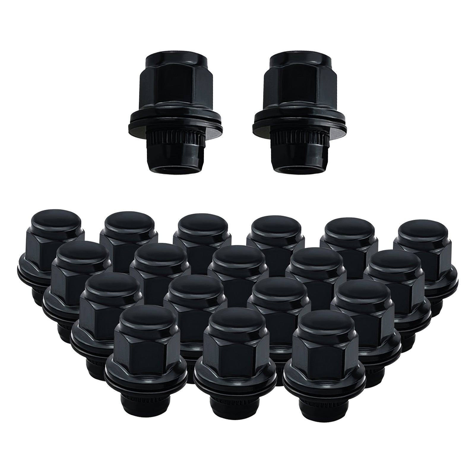 24x Extreme 12x1.5mm Alloy Wheel Lug Nuts Suitable For Toyota Landcruiser 200-3