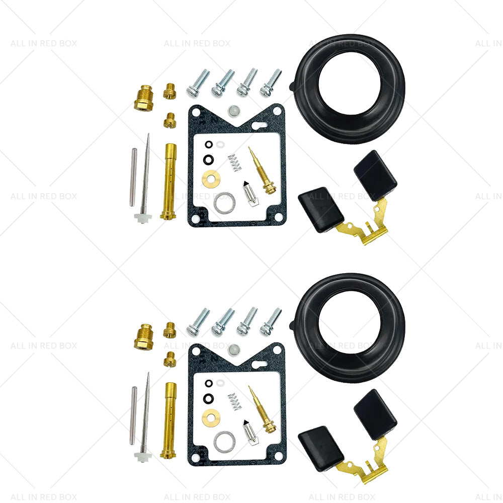 2 Sets Carburetor Rebuild Repair Kit Suitable For Yamaha XV750 Virago 1981-1983-1