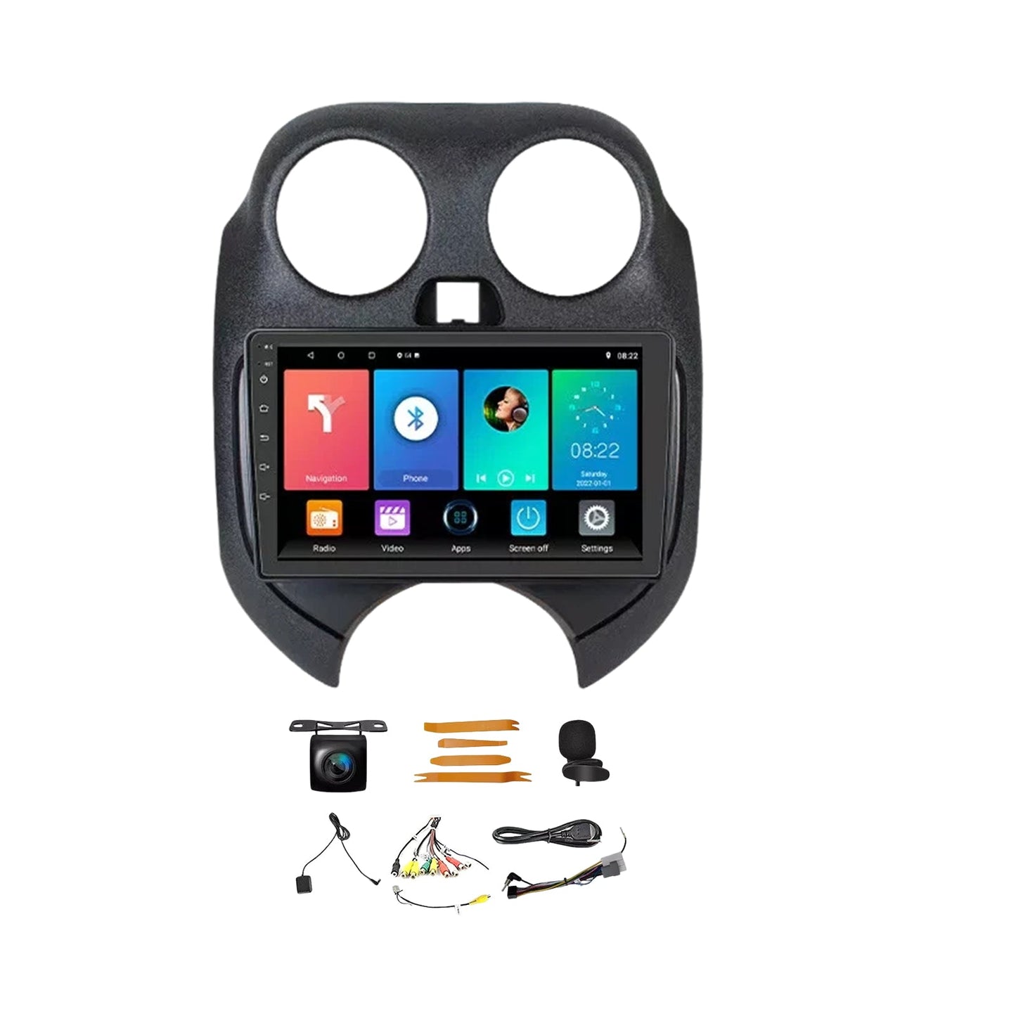 Android 13 Car Stereo Head Unit for Nissan Micra K13 2010-2017 Android 13 Carplay GPS-0