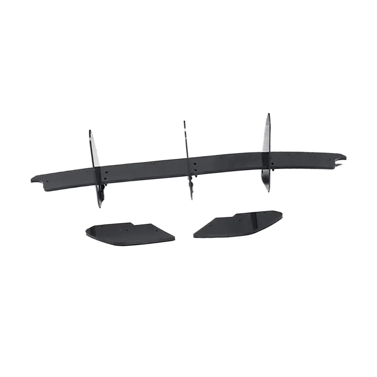 Rear Bumper Lip Diffuser Spoiler Suitable For VW Golf 6 MK6 GTI 2010-2014-4