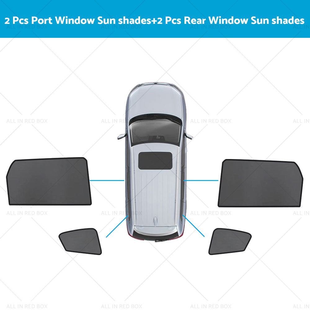 Rear Car Window Magnetic Sun Shade Mesh Suitable For LDV D90 2017-2023-8