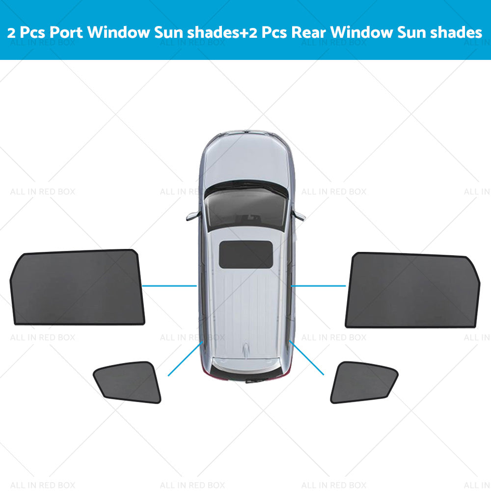 Rear Car Window Magnetic Sun Shade Mesh Suitable For LDV D90 2017-2023-8