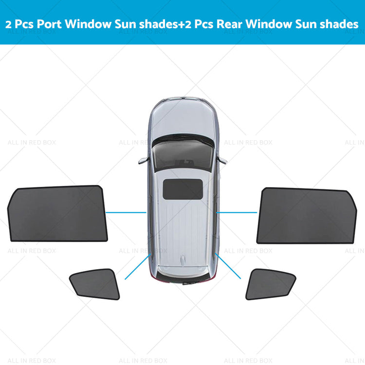 Rear Car Window Magnetic Sun Shade Mesh Suitable For LDV D90 2017-2023-8