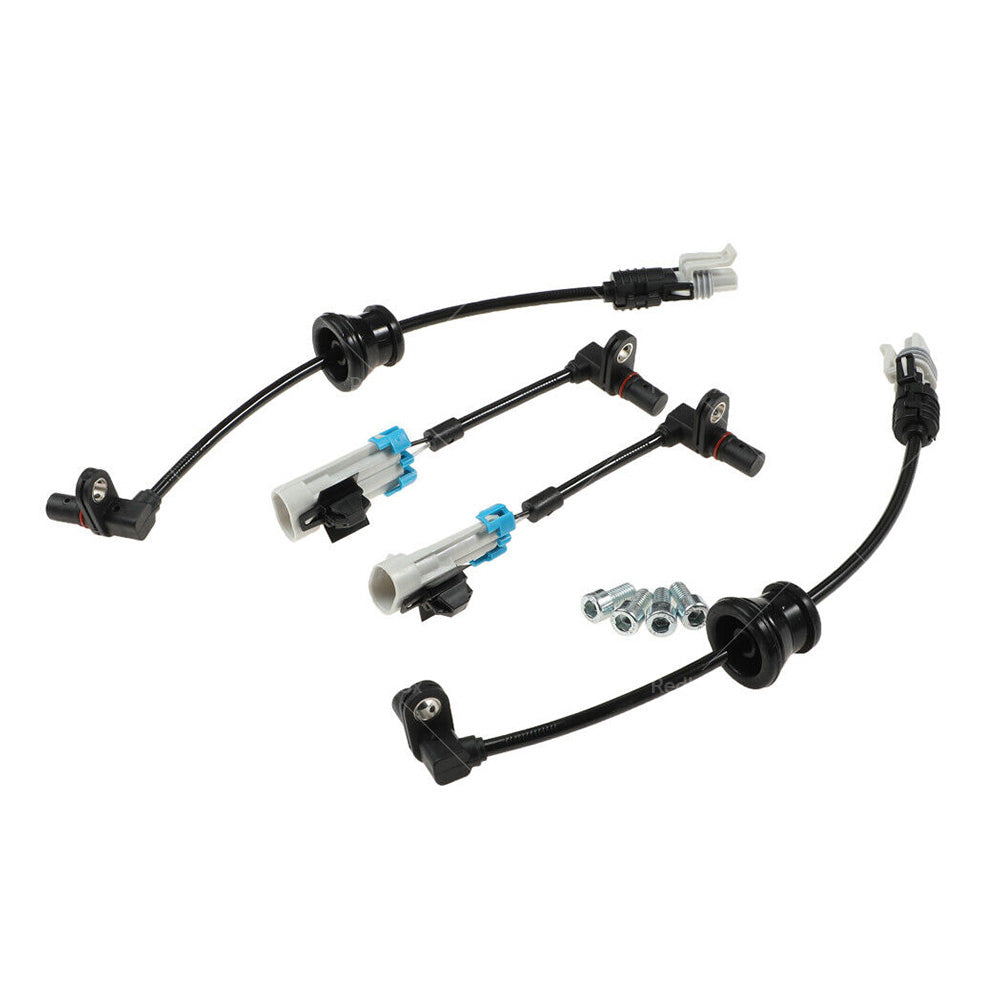 4x ABS Speed Sensors Front & Rear Suitable For Holden Captiva 2007-2017 96626080 / 96626078-0