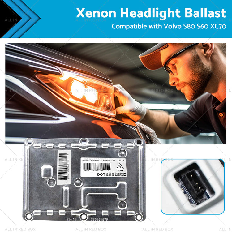 Xenon Headlight Ballast Module D1S 89035113 Suitable For Volvo S60 S80 XC70-0
