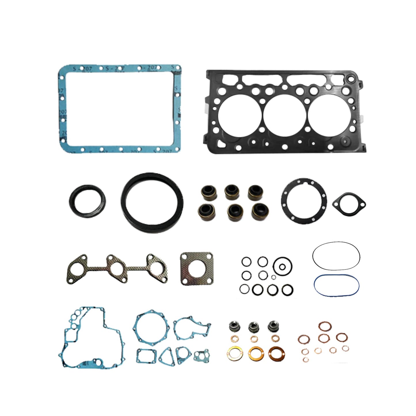Full Engine Gasket Set Suitable For Kubota D722 Overhaul Kit STD 07916-28695-1