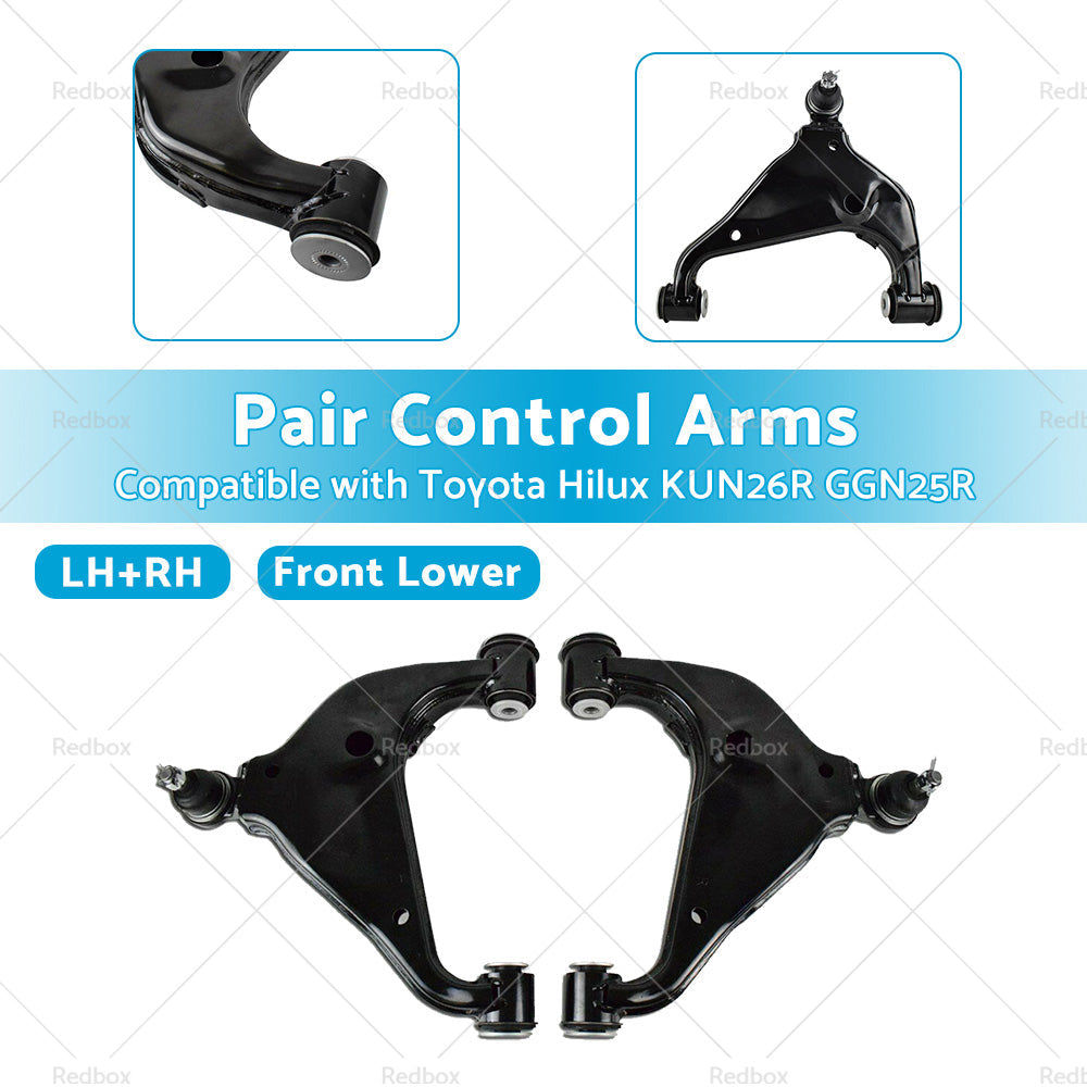 LH RH Front Lower Control Arm Suitable for TOYOTA HILUX KUN26 GGN25 4WD 05-15-2