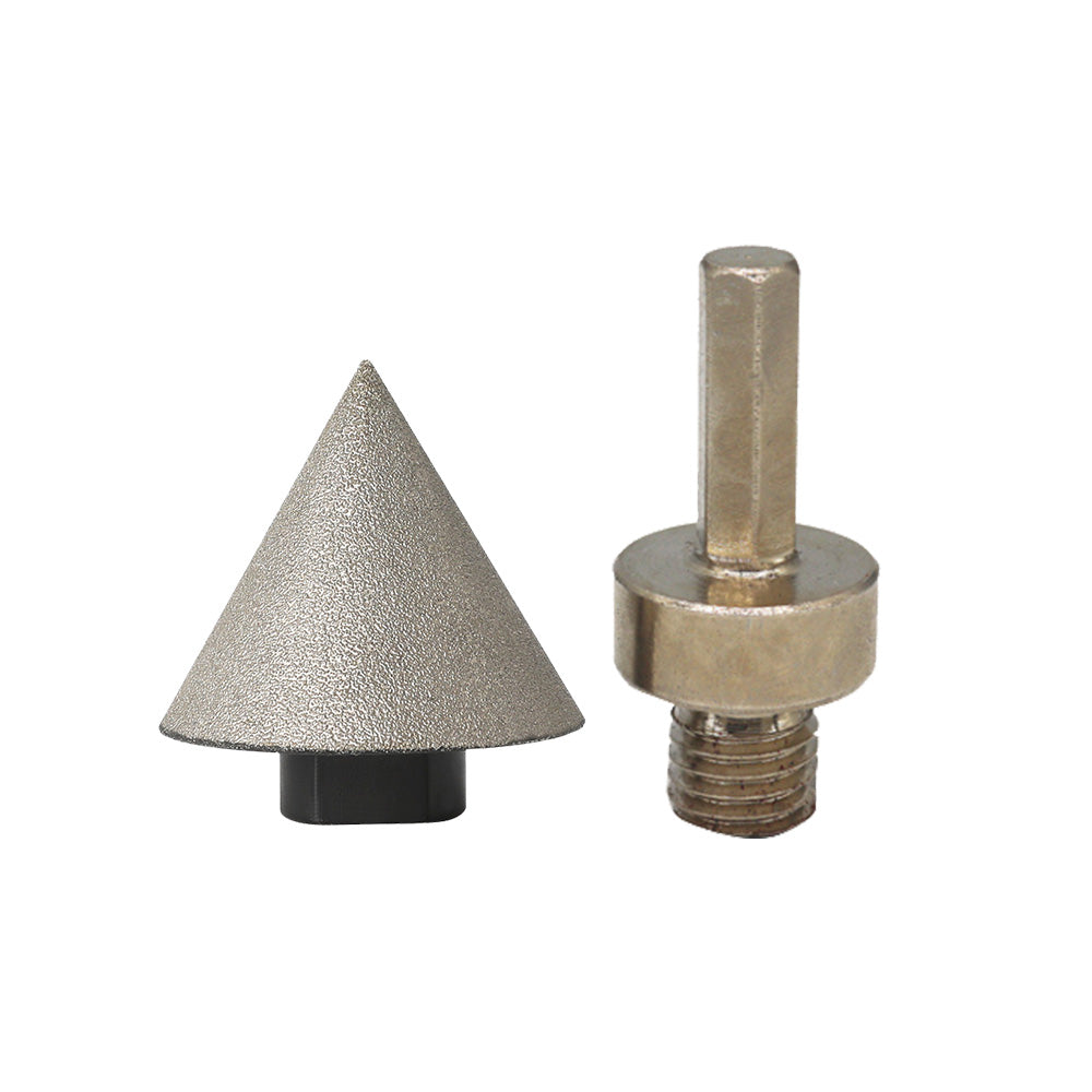 60° 50mm Diamond Chamfer Finger Bit Suitable For Ceramic Tile Milling & Edge Cutting-0