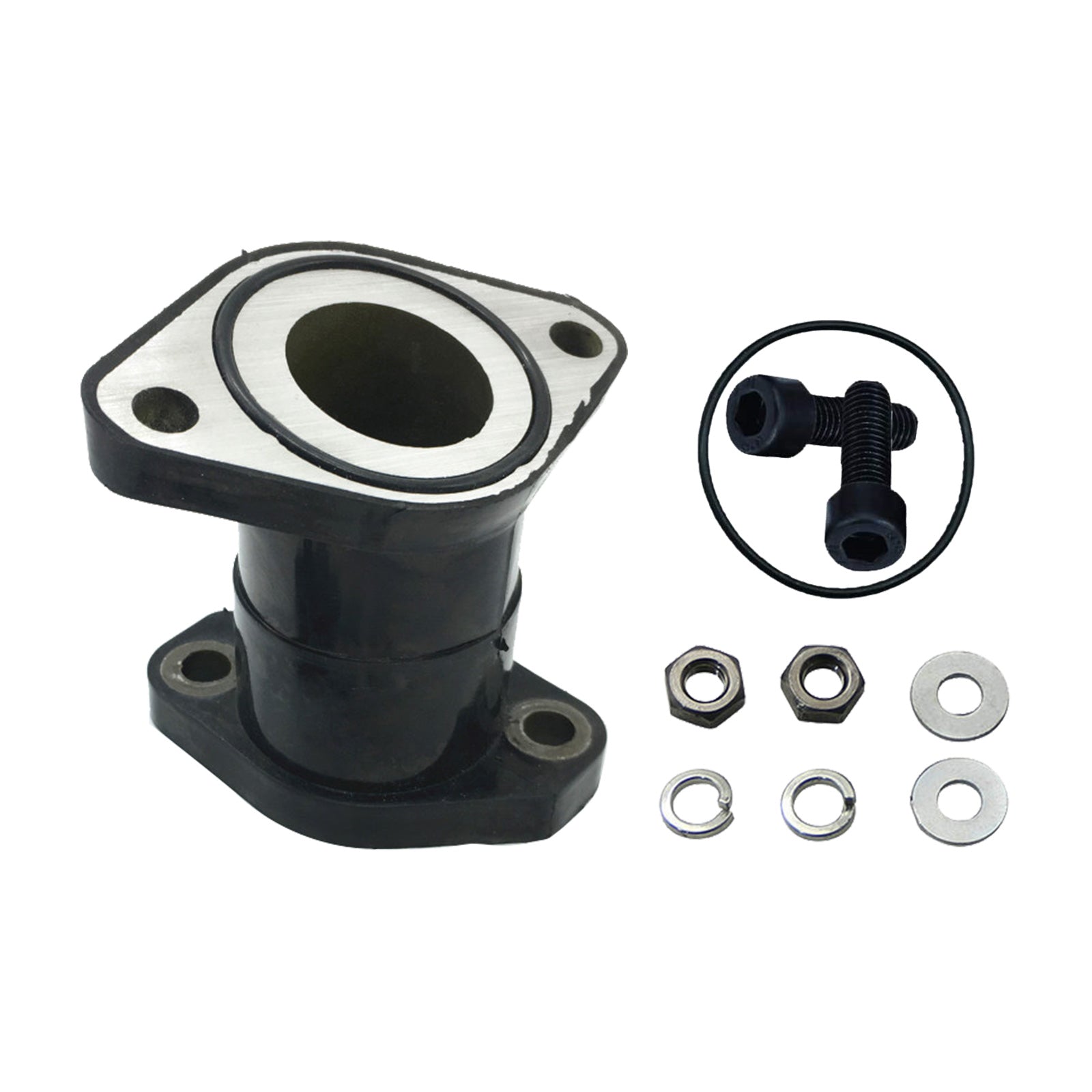 Carb Intake Manifold Boot Suitable for Yamaha Big Bear 350 Kodiak 400 Moto 4 YFM350ER-3