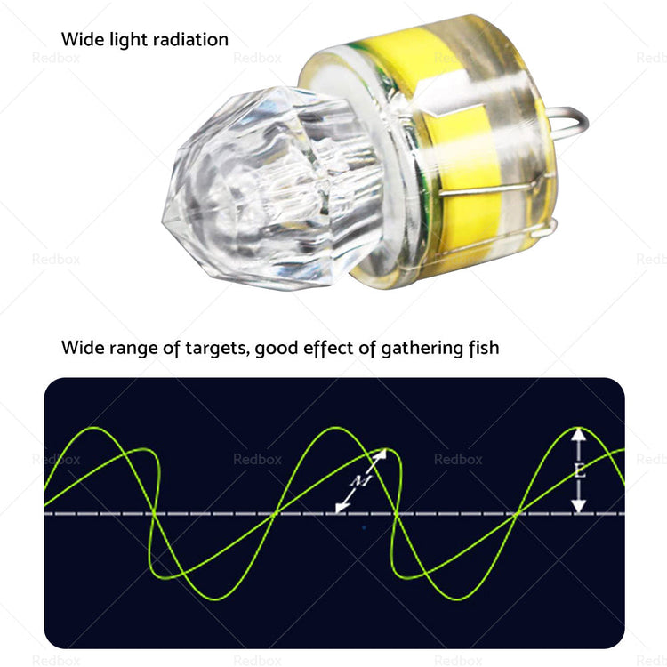 LED Flash Fishing Light Deep Drop Underwater Squid Strobe Bait Lure Lights Lamp-3