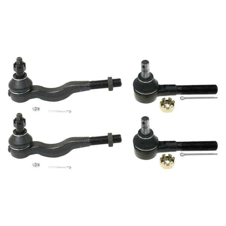 Inner & Outer Tie Rod End Kit 4x Suitable For Mitsubishi Pajero NH/NJ/NK/NL 1991-2020-0