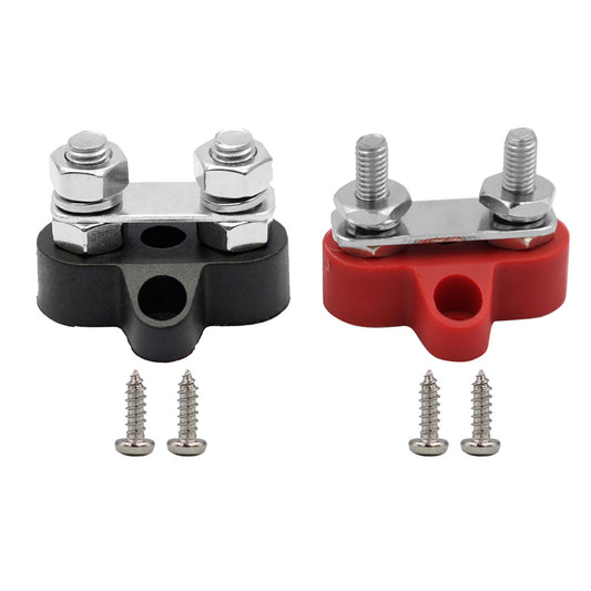 Bus Bar Power Terminal Blocks Suitable For M6 Negative & M8 Positive Power Distribution Studs-0