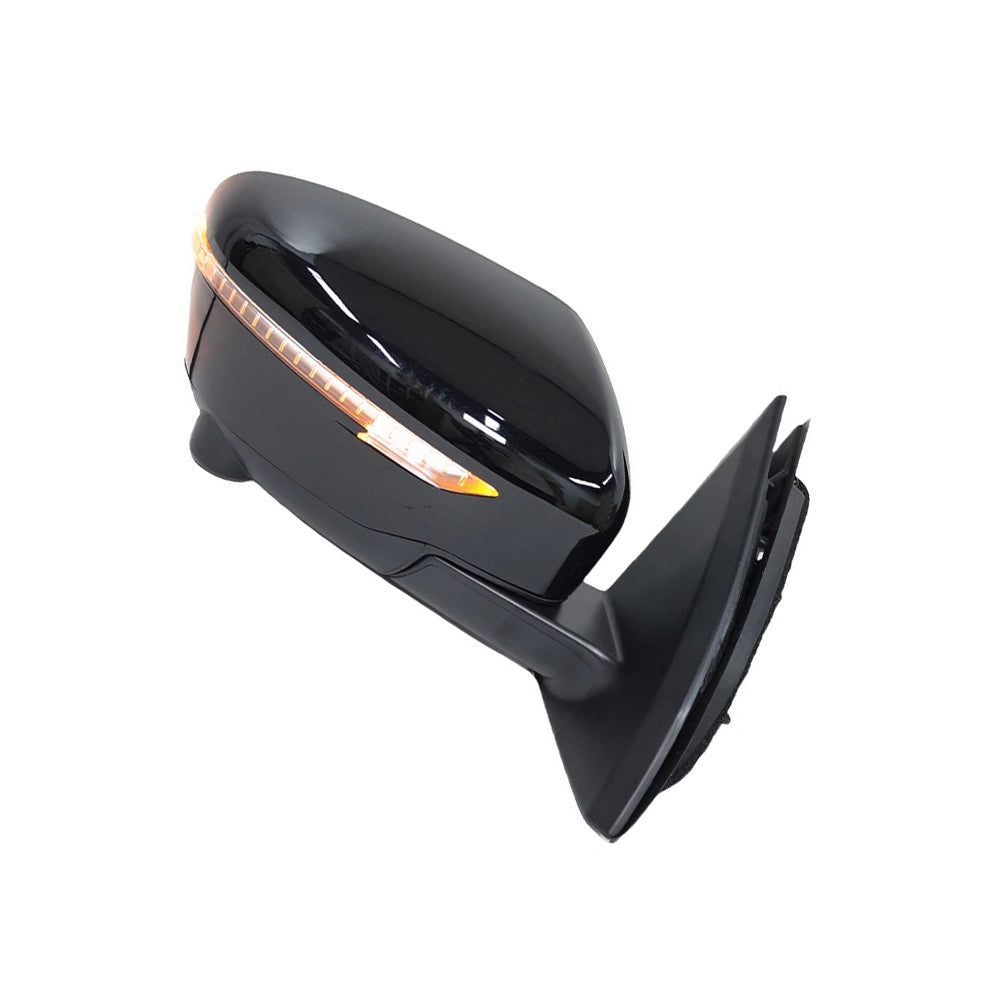 Right Gloss Black 13Pin Mirror with Camera Suitable for Nissan Qashqai J11 14–20-1