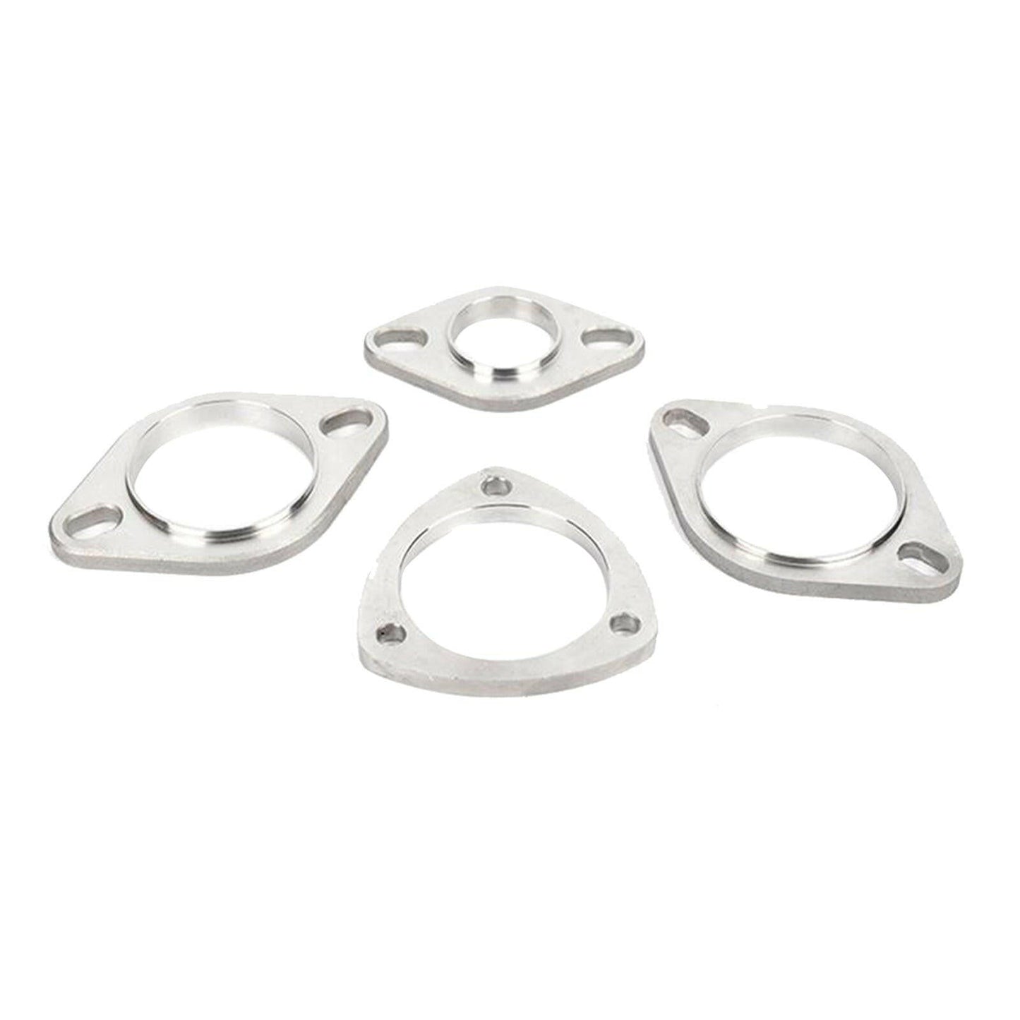 Exhaust Flange Plate Set 304 Stainless Steel 2.5in 63mm 3 Bolt Suitable For Universal Applications-3