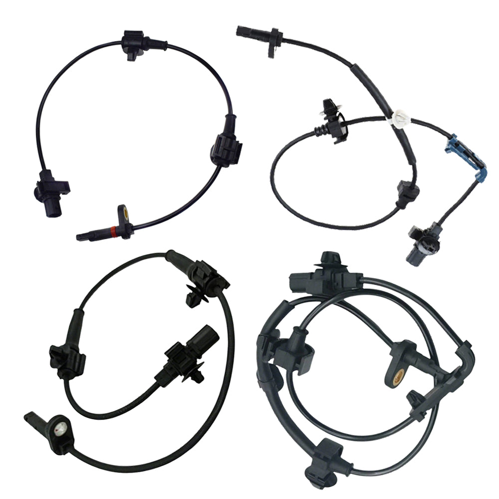 4x ABS Wheel Speed Sensor Set Suitable for Honda CR-V 2007–2011-2