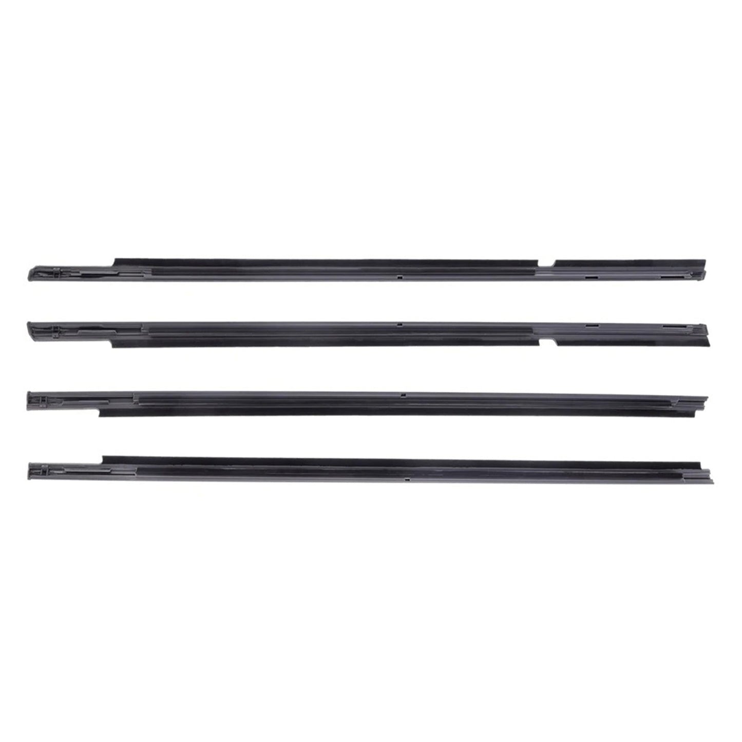 4x Window Weatherstrip Trim Belt Set Suitable For Mitsubishi Lancer 2008-2017-1