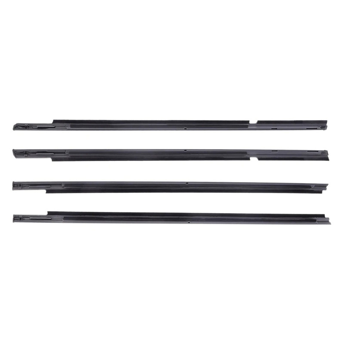 4x Window Weatherstrip Trim Belt Set Suitable For Mitsubishi Lancer 2008-2017-1