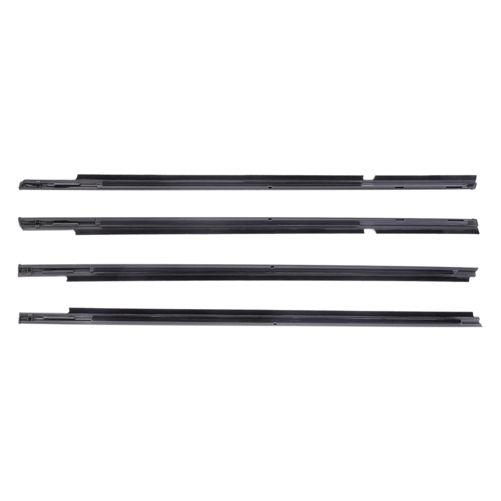 4x Window Weatherstrip Trim Belt Set Suitable For Mitsubishi Lancer 2008-2017-1