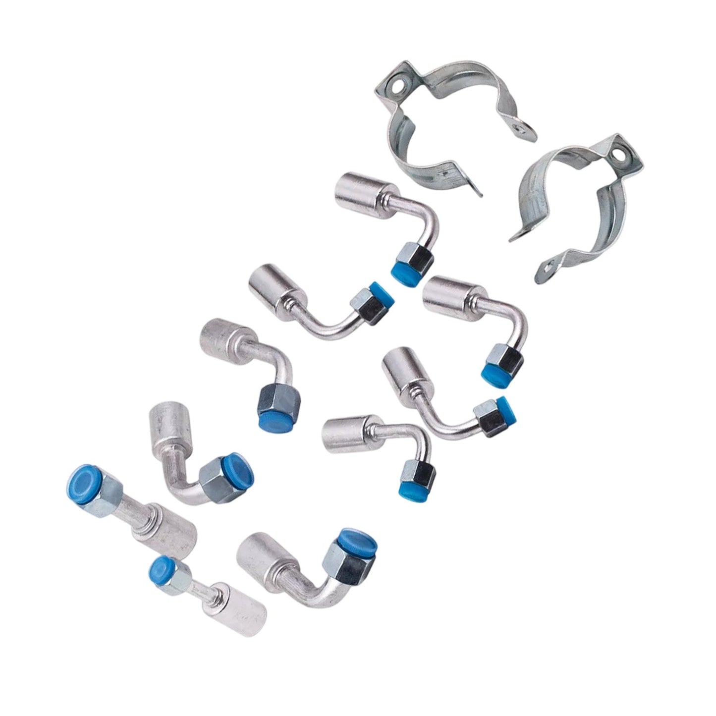 AC Hose Kit With R-Ring Fitting & Drier Suitable For Universal 134a Air Conditioning-1