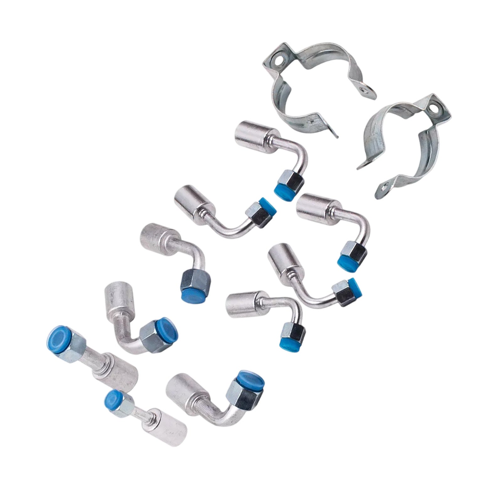 AC Hose Kit With R-Ring Fitting & Drier Suitable For Universal 134a Air Conditioning-1