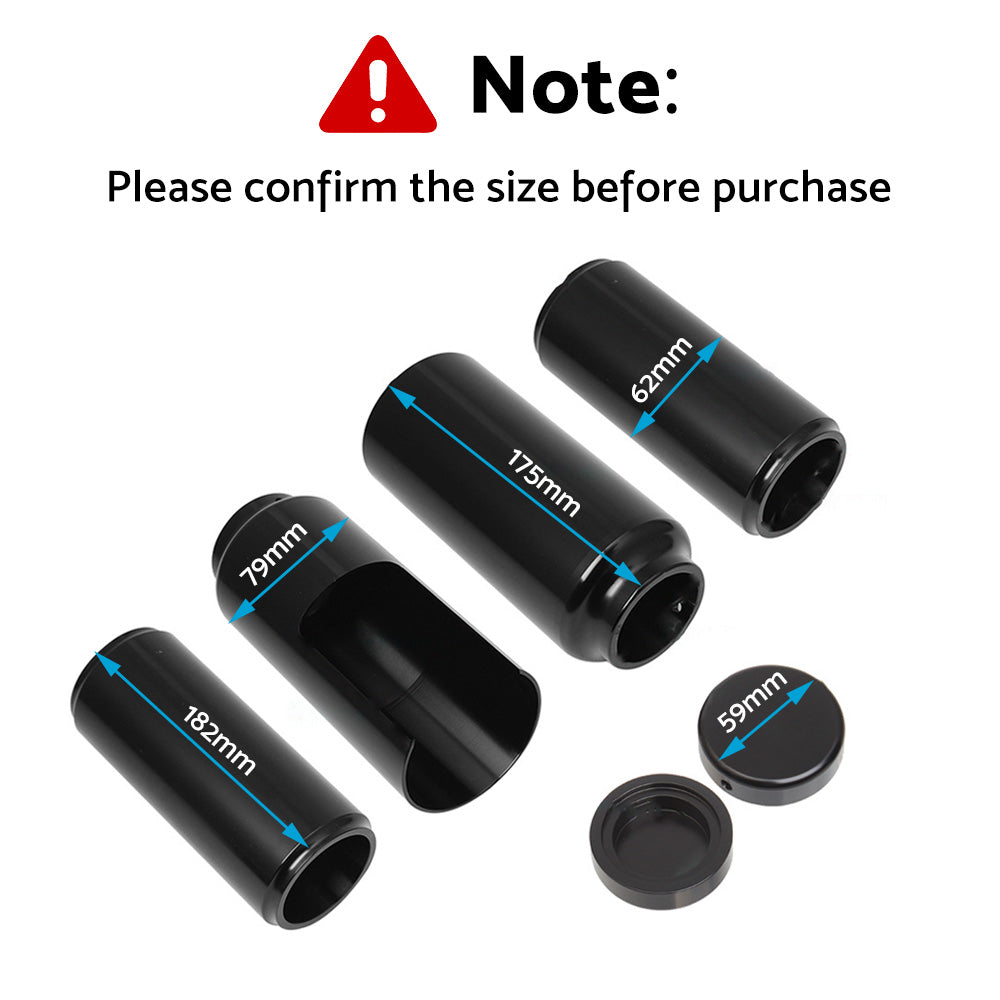 Upper and Lower Front Fork Covers Cap Suitable For Harley-Davidson Dyna 2006-2017-4