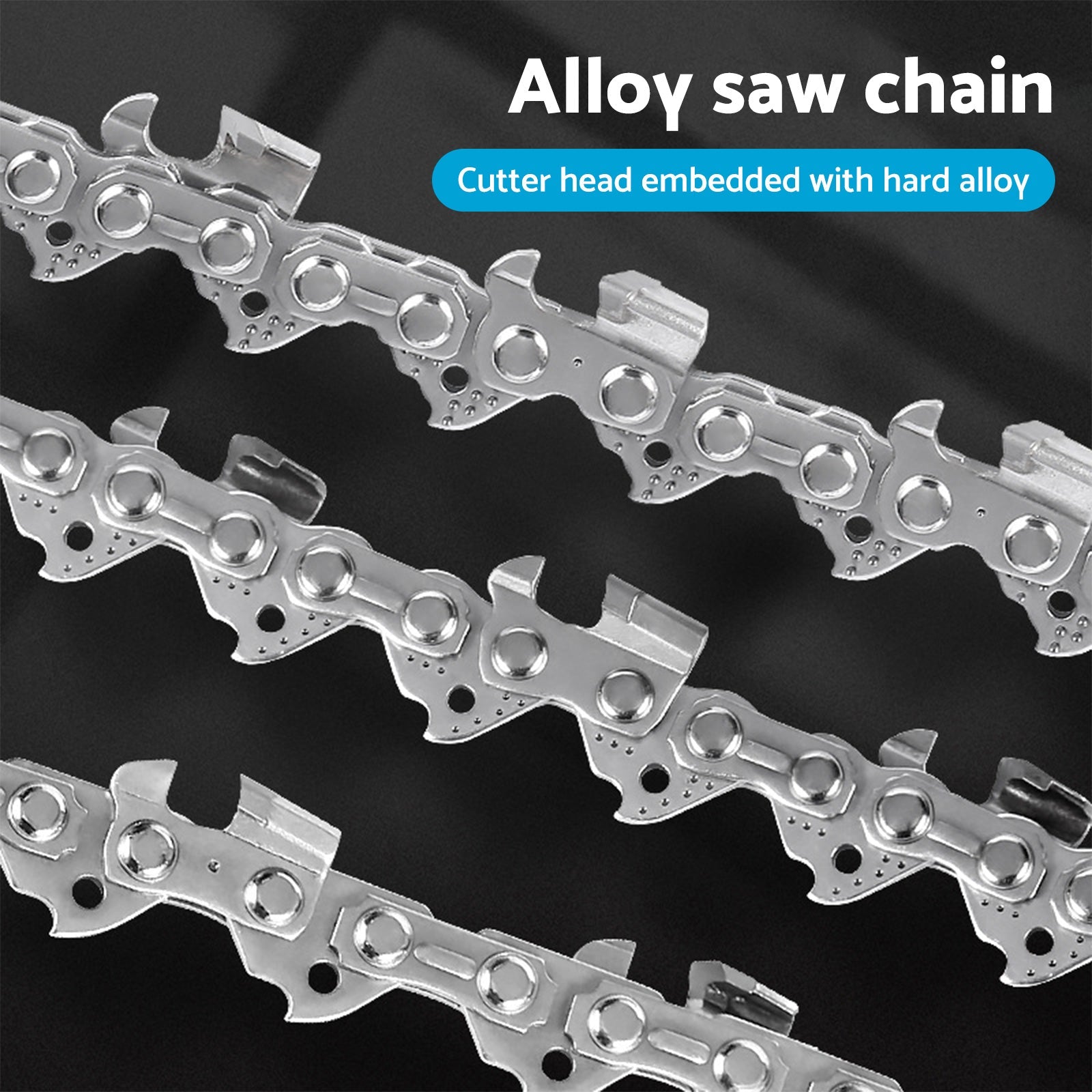 Tungsten Carbide Chainsaw Chain Suitable for Stihl MS 230 .325 .063 62DL 16 inch-4