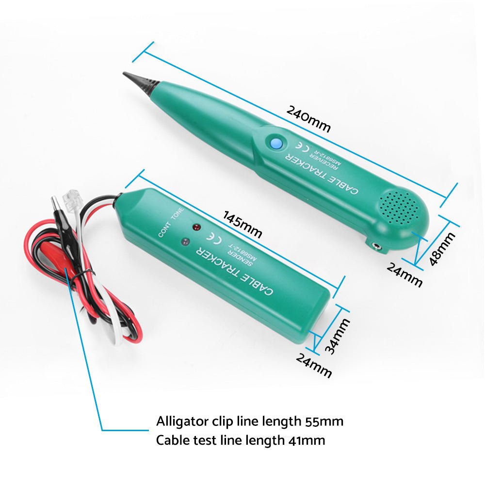 Cable Finder Tone Generator Probe Tracker Suitable For Wire, Network, and Telephone - Frazy's Auto Parts